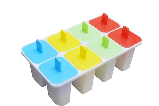 friendly baby Summer Special 8 Pcs Ice Cream Candy Kulfi Maker Set
