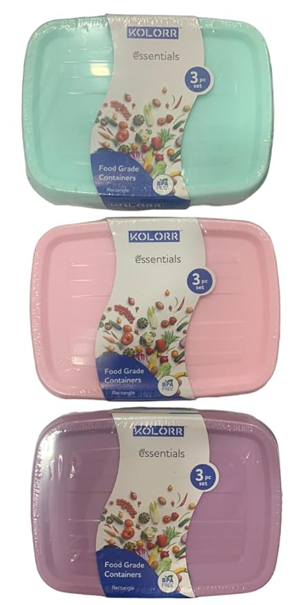 Multipurpose Container - 3 Set (Air Tight)