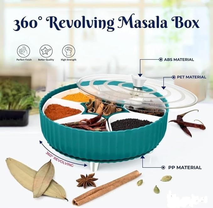 Revolving Rotating Masala Spice Rack
