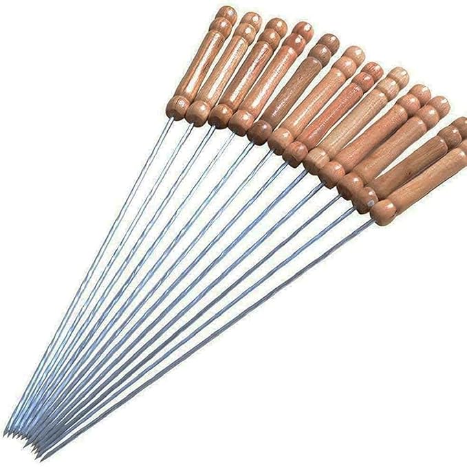 High quality BBQ Grill Skewers- Set of 12