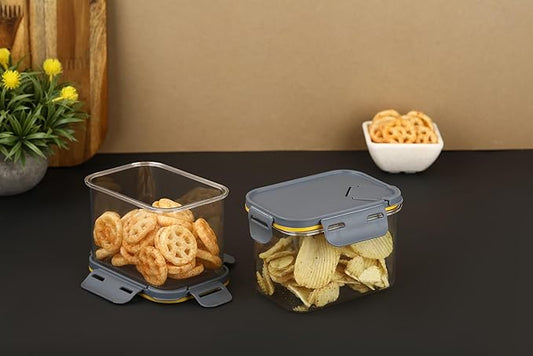 Air Tight Containers – Kitchen Organizer & Storage (set of 2 / 700 ml)