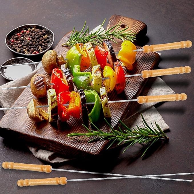 High quality BBQ Grill Skewers- Set of 12