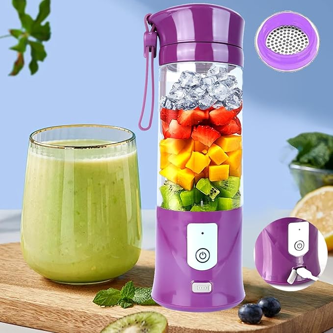 Portable USB Blender – Rechargeable Smoothie Maker