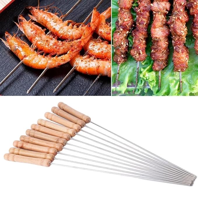 High quality BBQ Grill Skewers- Set of 12