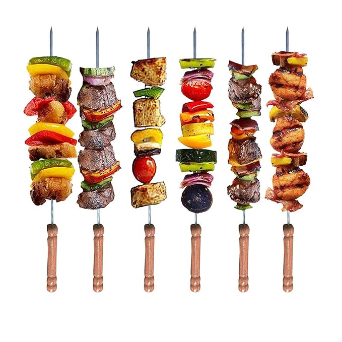 High quality BBQ Grill Skewers- Set of 12