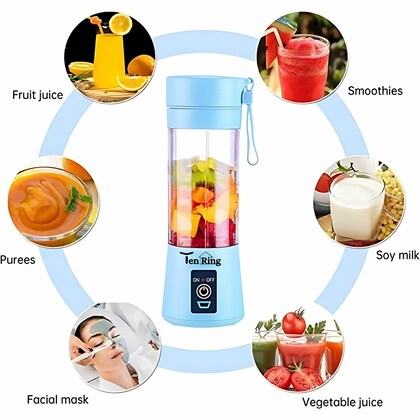 Portable USB Blender – Rechargeable Smoothie Maker