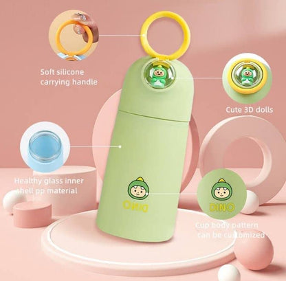 Cute Animal Vacuum Thermos Bottle – Hot & Cold Flask for Kids & Adults