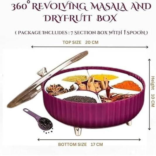 Revolving Rotating Masala Spice Rack
