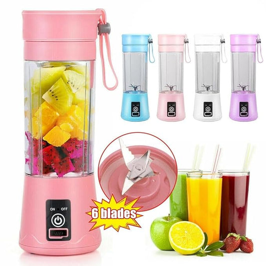 Portable USB Blender – Rechargeable Smoothie Maker