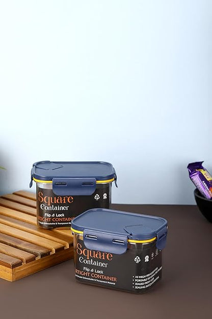 Air Tight Containers – Kitchen Organizer & Storage (set of 2 / 700 ml)