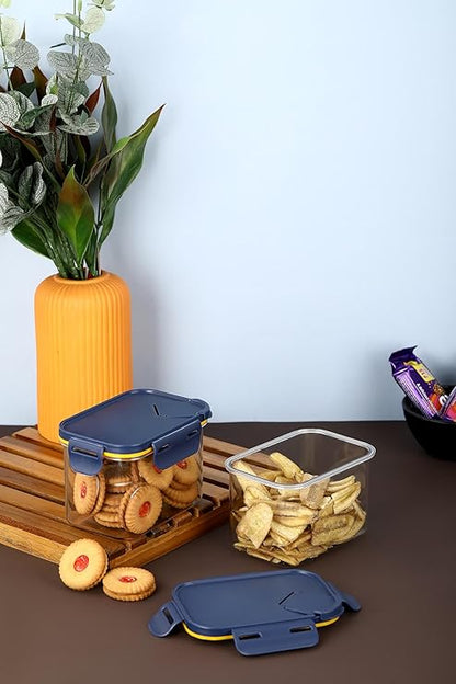 Air Tight Containers – Kitchen Organizer & Storage (set of 2 / 700 ml)