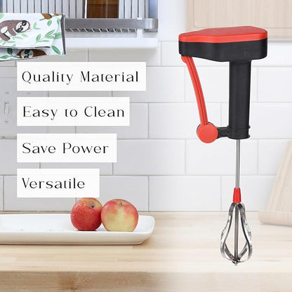 Hand Press Manual Blender for Lassi, Juices & Mixing