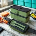 Fablue Triple Compartment Lunch Box (1.5L)