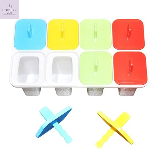 friendly baby Summer Special 8 Pcs Ice Cream Candy Kulfi Maker Set