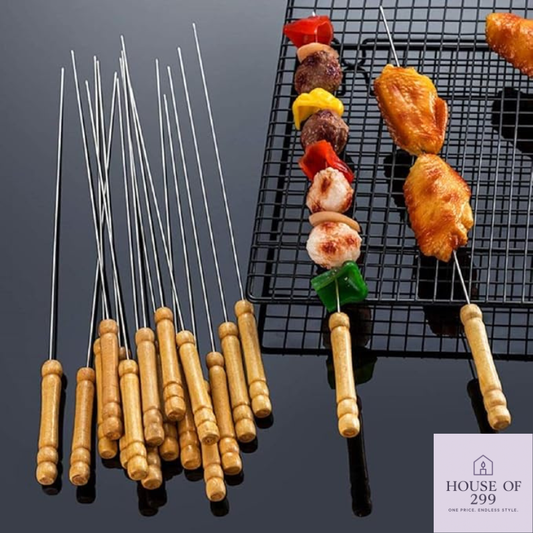 High quality BBQ Grill Skewers- Set of 12